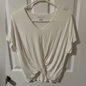 NWT American Eagle Twist waist Shirt - Size XS